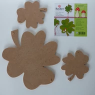 MDF lóhere szett 3 db-os 1db 18*20, 2db 9*10cm