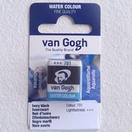 Akvarell festék Van Gogh 1,5ml szilkés - ELEFÁNTCSONT FEKETE