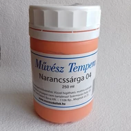 Tempera 250ml - narancs 04