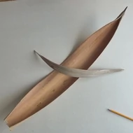 Termés: "Csónak" 42cm - NATÚR