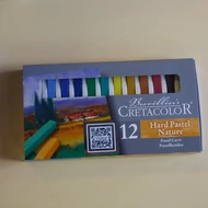 Kemény pasztell kréta készlet 12 színű (tájkép színsor)