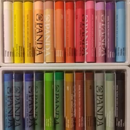 Olajpasztell kréta készlet 24 színű Panda