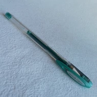 Zselés toll színes Signo 0,7mm - METÁL ZÖLD