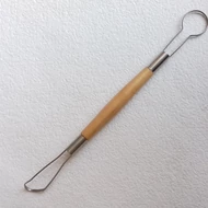 Hurkos mintázó, üregelő szerszám 20cm, kétoldalas, agyagozáshoz No.2