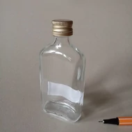 Üvegpalack "Andrea" 4,5*10cm lapos 50ml