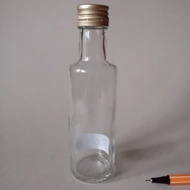 Üvegpalack "Dorica" 4*14,5cm henger 100ml