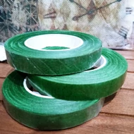 Szárbevonó (krepp) szalag 12mm - ZÖLD