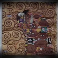 Dekor szalvéta 007 Klimt - Az ölelés