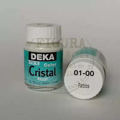 Deka Color Cristal üvegfesték 25ml - SZÍNTELEN