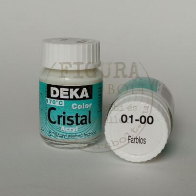 Deka Color Cristal üvegfesték 25ml - SZÍNTELEN