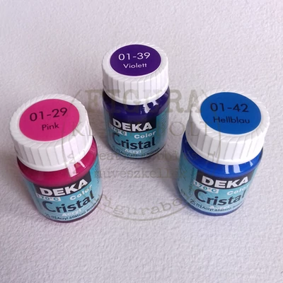 Deka Color Cristal üvegfesték 25ml - VIOLA