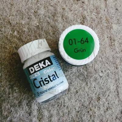 Deka Color Cristal üvegfesték 25ml - ZÖLD