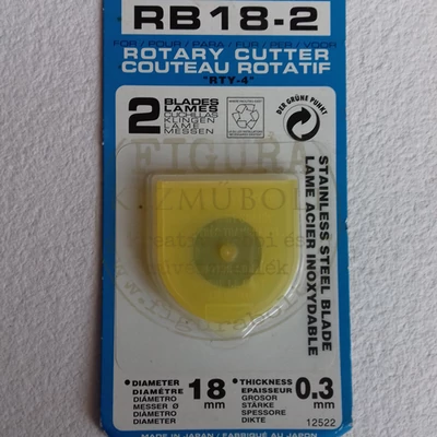 Pótpenge OLFA RB18 körkéshez 2db*18mm