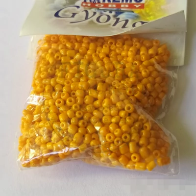 Üveggyöngy kása 20g narancs