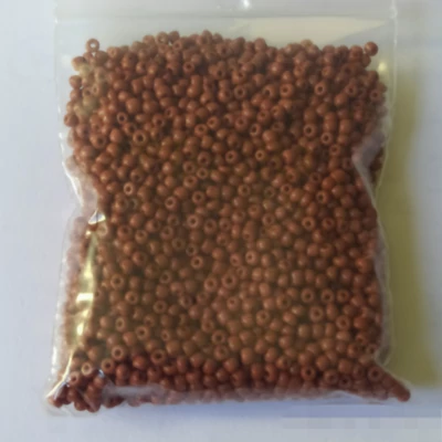 Üveggyöngy kása 50g barna