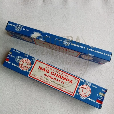 Füstölő lapos dobozos 15g - NAG CHAMPA