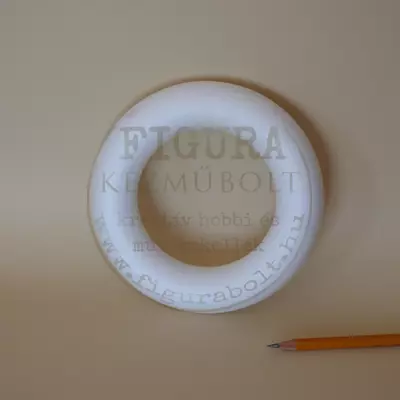 Hungarocell koszorú, gyűrű, karika 15cm