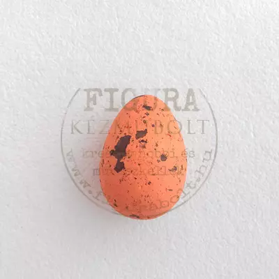 Hungarocell tojás 5cm - narancs fröcskölt