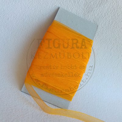 Organza szalag 10mm*1m - NARANCS