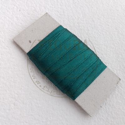 Szatén szalag 6mm*3m - SÖTÉTZÖLD