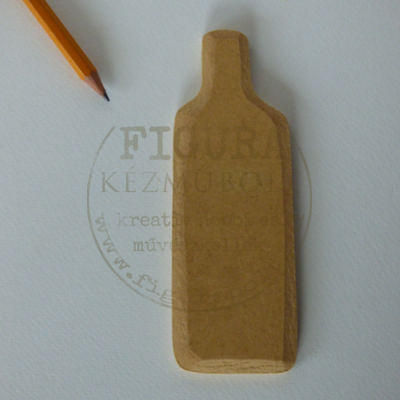 MDF üvegpalack forma 14*5cm