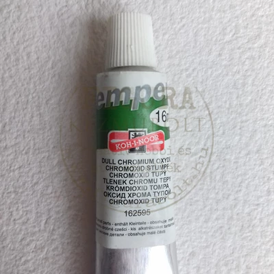 Tempera 16ml - krómdioxid zöld tompa