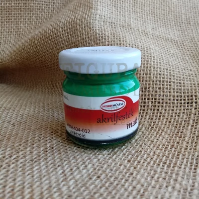 Hobbyművész matt akril 40ml - SÖTÉTZÖLD