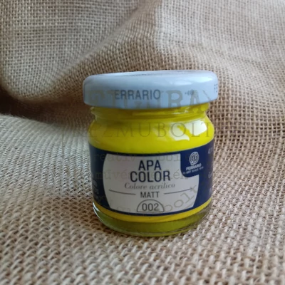 APA Color matt akril 40ml - VILÁGOS SÁRGA