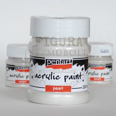 Pentart Gyöngyház  230ml - FEHÉR
