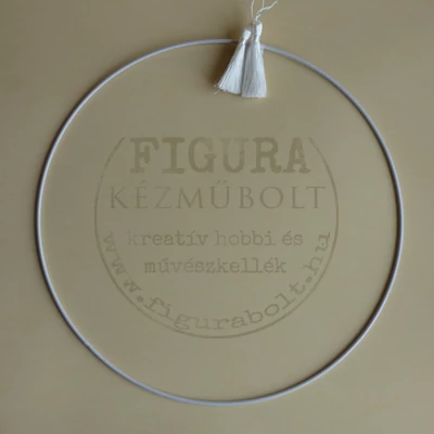 Fém karika (álomfogó, horgoló) 30cm