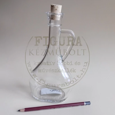 Üvegpalack Giulia parafa dugóval 21cm, 250ml