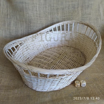 Háncs kosár ovál 29*39*14cm